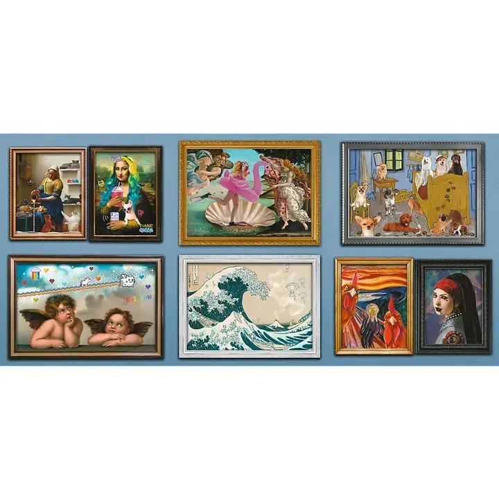 Not So Classic Art Collection 9000 Piece Jigsaw Puzzle Trefl New
