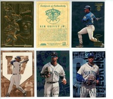 Ken Griffey Jr. 1995 to 1996 Inserts Parallel * You Pick * from the Mother Lode!