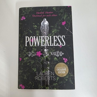 POWERLESS by Lauren Roberts Barnes & Noble Exclusive 1st Edition 2023 Hardcover