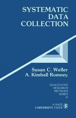 Systematic Data Collection Paperback A. Kimball, Weller, Susan C.