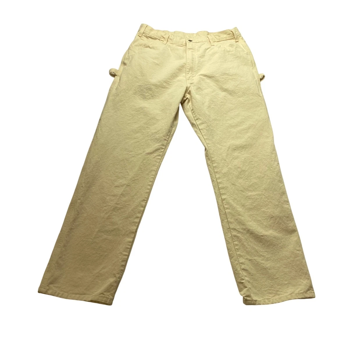 Dickies painter utility carpenter trousers in white | ASOS
