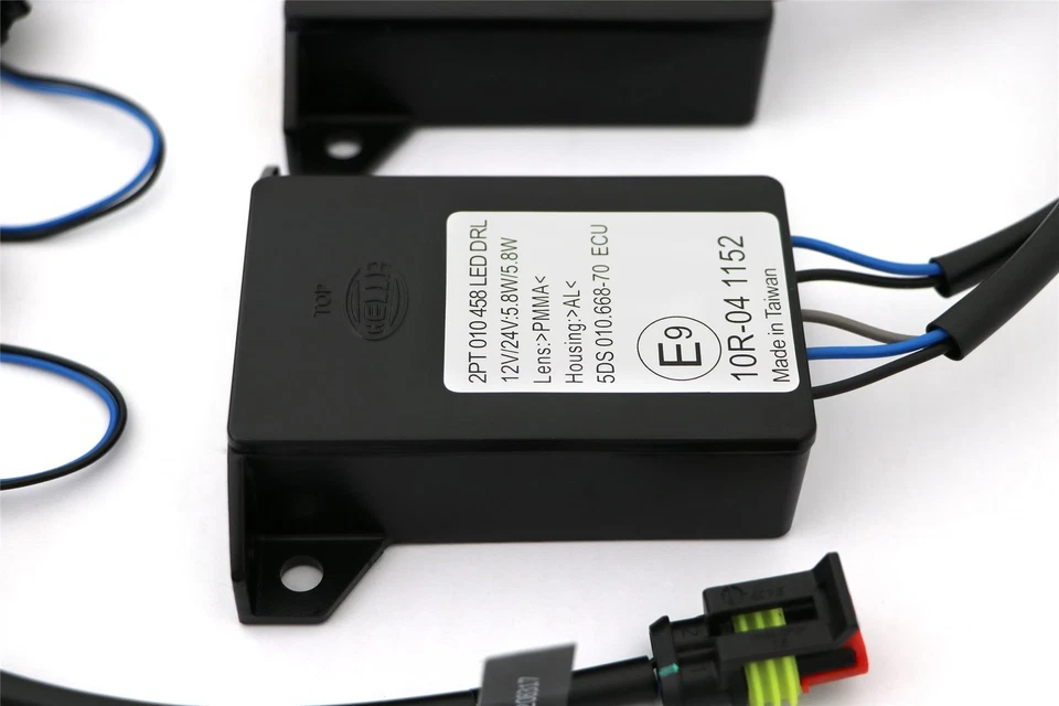 Juego de luces de circulación diurna HELLA DRL delanteras LED 24V 12V (2PT 010 458-701) Foto 4 de 4