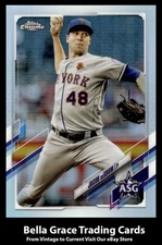 2021 Topps Chrome Update Jacob deGrom #ASG-12  Mets 2021 MLB All-Stars MLB 