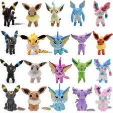 Pokemon Eevee Plush Toy 32 Styles Soft Stuffed Doll Umbreon Vaporeon Gift