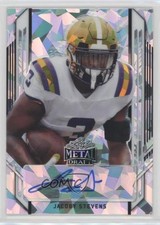 2021 Leaf Metal Draft Portrait Silver Crystals 41/50 JaCoby Stevens Auto 0w8