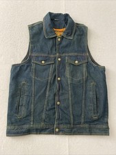 Milwaukee Performance Blue Denim Collection Gun Pocket Vest Men  s Size Medium