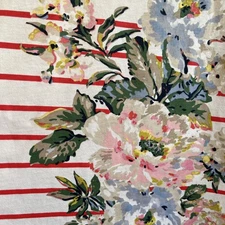 JOULES Size US10 NWT Tank Top  Darlie Floral Stripe