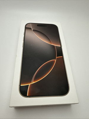 NEW SEALED Apple IPhone 16 Pro - 128GB - Desert (MetroPCS /Mint ONLY)
