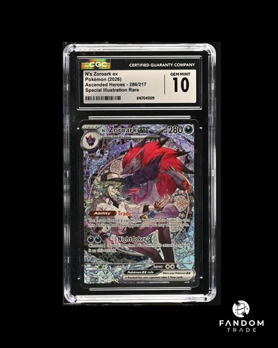 N's Zoroark ex graded CGC 10 for sale on eBay
