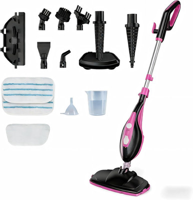 10-In-1 Steam Mop, 1550W Detachable Handheld Steam Cleaner for Floor Cleaning, 1