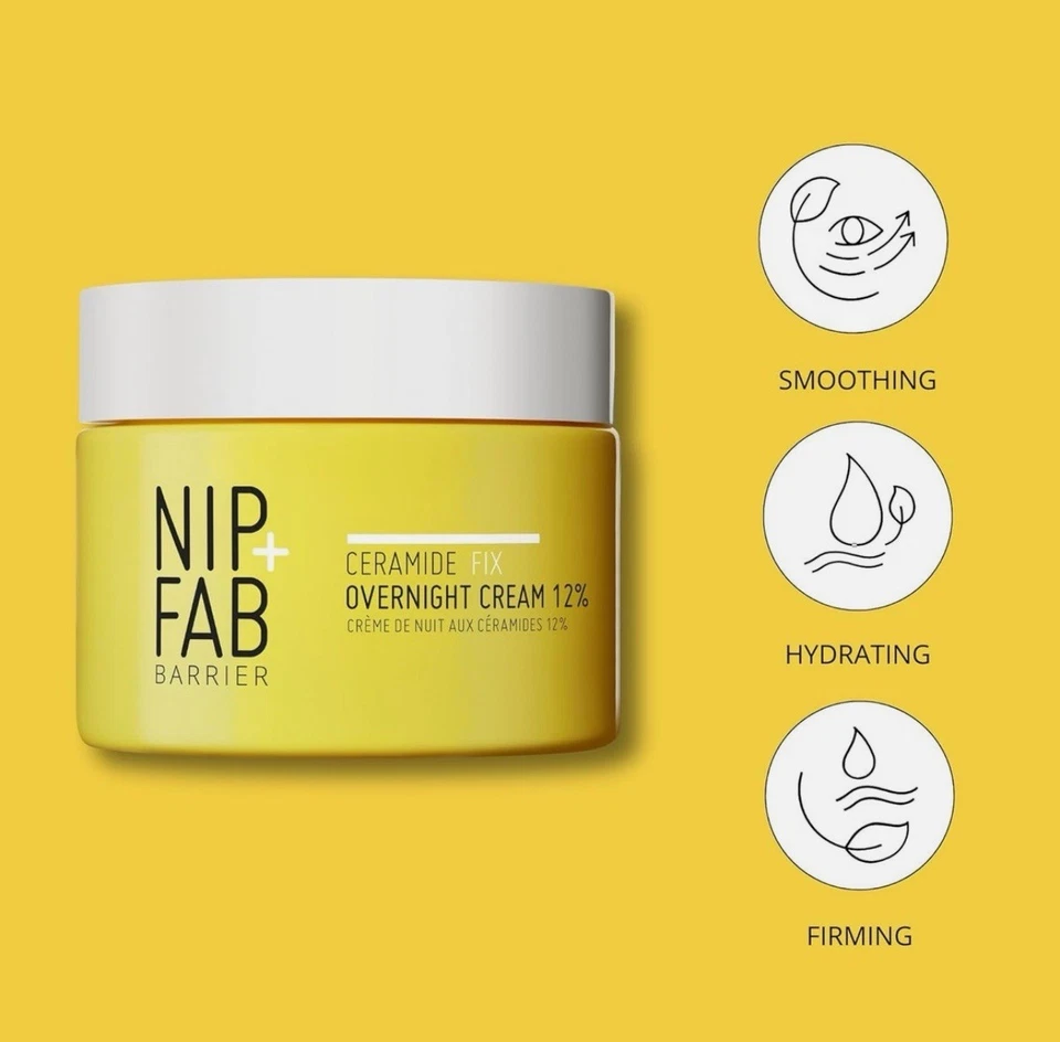 NIP+FAB Barrier - Ceramide Overnight Cream 12% - 50ml - Image 3 of 4