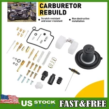 Carburetor Rebuild Repair Kit NEW Fit 1985-2016 Honda Rebel 250 CMX250 CA250