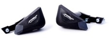 PUIG FRAME SLIDER PRO RUBBER END BUMPERS PAIR BLUE