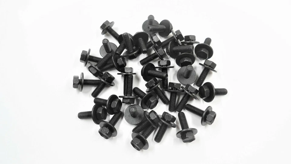 ¡40 PERNOS DE CUERPO! M6-1,0 x 20 mm! ¡PARA FORD LINCOLN Y MERCURY F-150 RANGER EDGE ETC! Foto 3 de 4