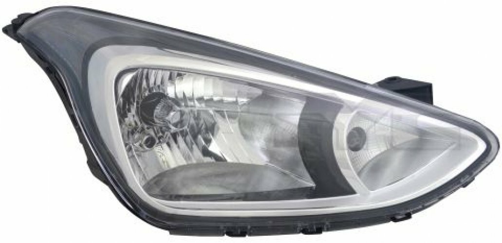 Phare avant droit pour Hyundai i10 2013-2019 projecteur Premium à lentille polycarbonate claire