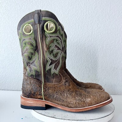 NEW Capitan CHEYENNE Mens Cowboy Boots 11D Western Square 
