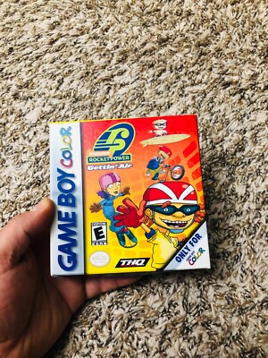 Rocket Power Games Getting Air Box and Manual Only (No Game)