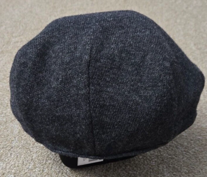 Polo Ralph Lauren Newsboy Gorra Sombrero Gris Talla M-L Mezcla Lana/Lana? LEER Foto 3 de 4