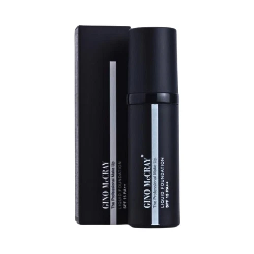 بوفيه الجمال Gino Mccray Liquid Foundation المكياج الاحترافي SPF15 PA + +