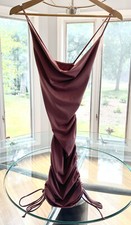 PINK BODYCON EVENING DRESS SIZE XS