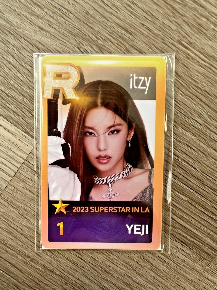 ITZY super star jyp チェリョン 公式 トレカ 未開封 ITZY