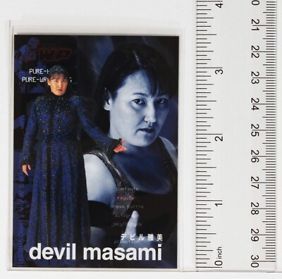 DEVIL MASAMI - 2000 Future Bee Women's Pro-Wrestling Trading Card