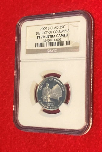 2009-S CLAD  DISTRICT OF COLUMBIA QUARTER 25C NGC PF-70 ULTRA CAMEO