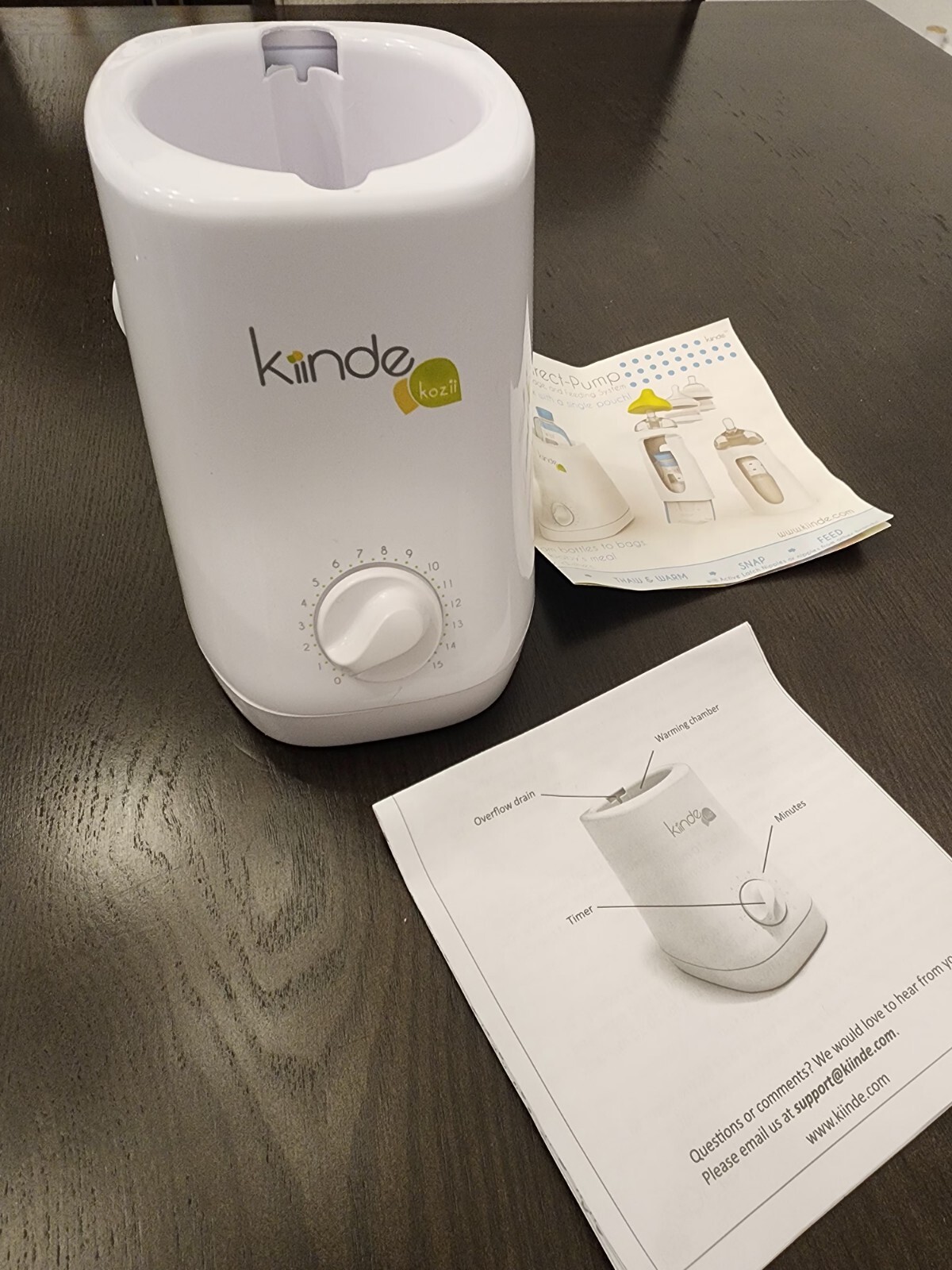 Breast Milk Kiinde Kozii Voyager Travel Warmer Kiinde Kozii