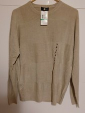 Dockers Men's Extra Soft Tanish Sweater Pullover Size Large NWT