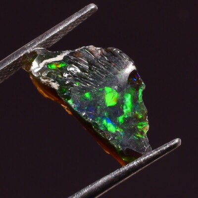 3 Ct. Natual Welo Fire Ethiopian Opal Rough Loose Gemstone A-1803