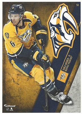 SHEA WEBER FATHEAD TRADEABLES NASHVILLE PREDATORS REMOVABLE DECAL 2014-15 #50