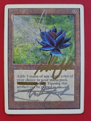 mtg アーティストプルーフ　ブラックロータス rest in peace mtg アーティストプルーフ ブラックロータス rest in peace