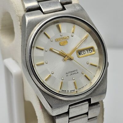 Seiko 5 Automatic 7S26-3130 Day/Date Vintage Men's Watch | eBay