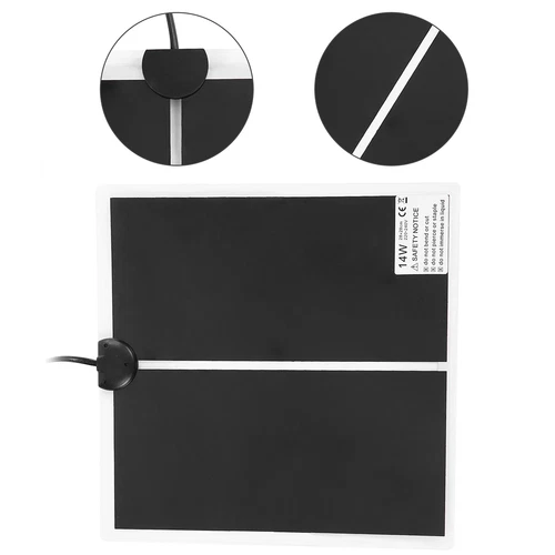 2x 7W 15*28CM Pet Reptile Heater Under Tank Heating Pad Aquarium Lizard Mat NEW - Bild 5 von 20