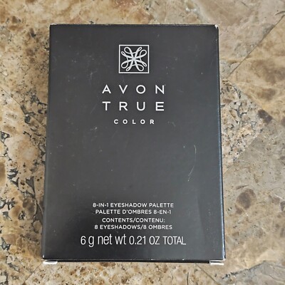 Avon True Color 8 In 1 Eyeshadow Palette - Nude Muse (Bin F)