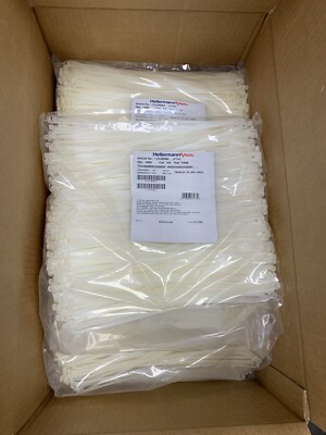 Hellermanntyton Lot of 5000 10'' Cable Zip Tie