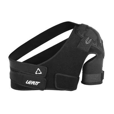 Leatt 2024 Right Shoulder Braces Black Motocross MX Off Road Quad Protection