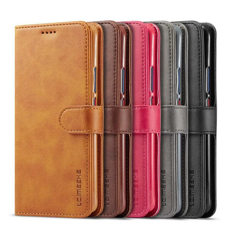 Magnetic Leather Case For iPhone 17 16 15 14 13 12 Pro Max 16E Wallet Flip Cover - Image 2 of 4