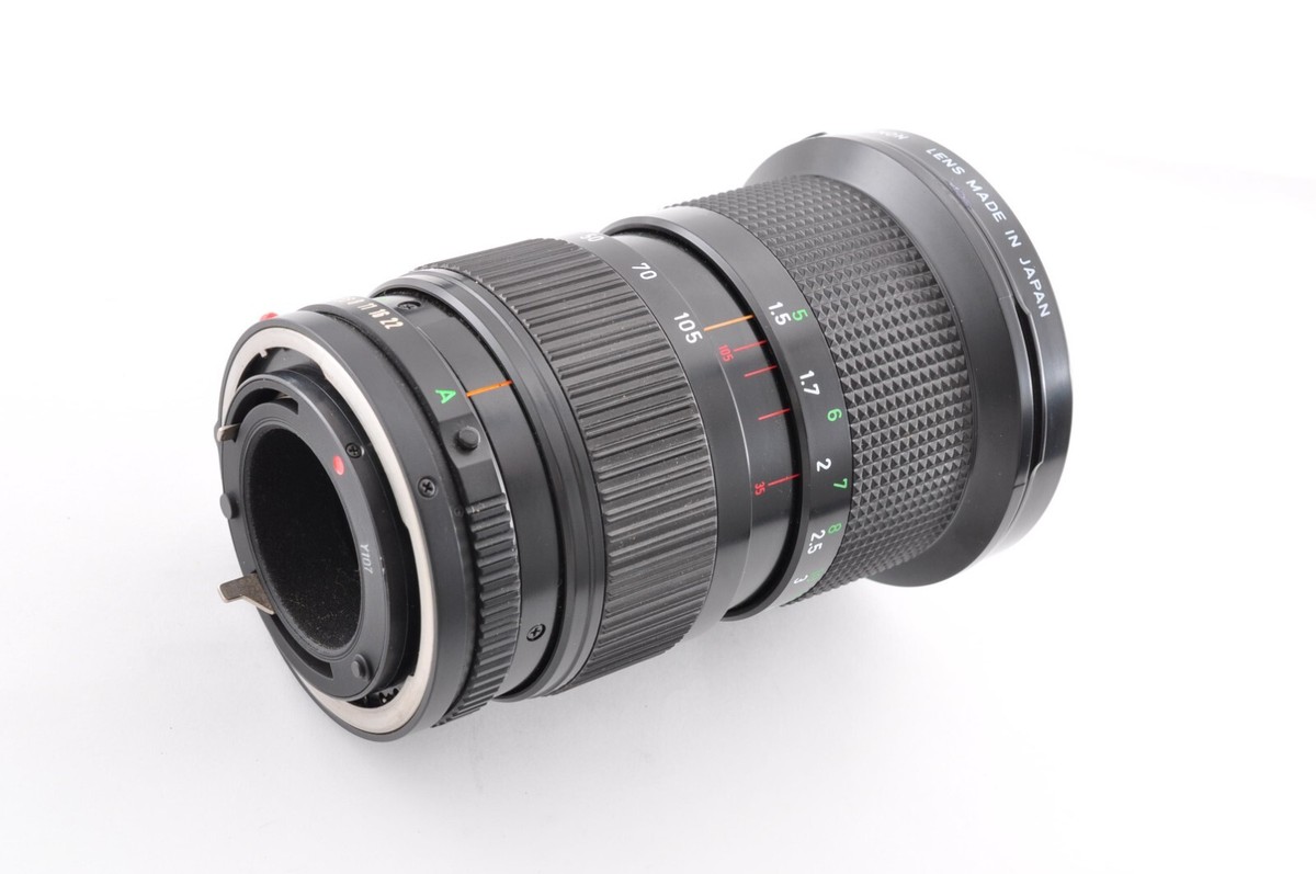 Canon AE-1 Program Black / Lens New FD 35-105mm f/3.5