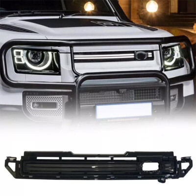 FRONTGRILL KÜHLERGRILL FÜR LAND ROVER DEFENDER L663 90 110 2020-24 FÜHRTE LICHT