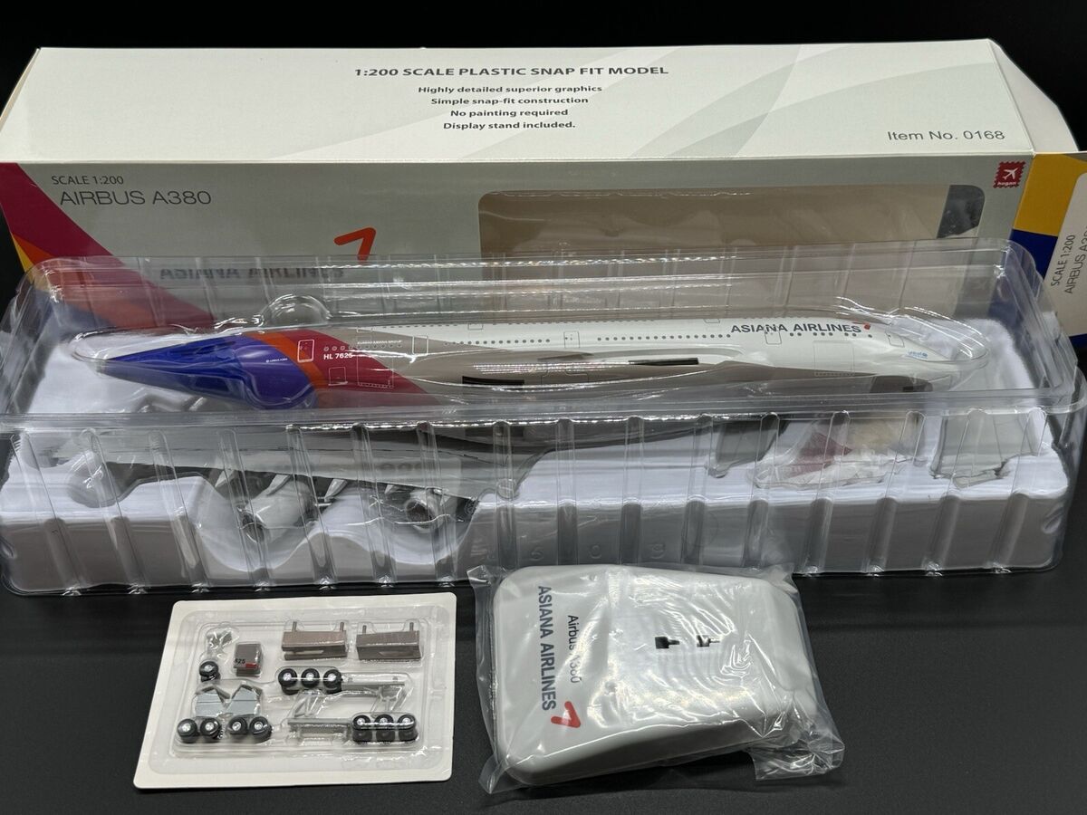 Hogan Wings 1:200 ASIANA AIRLINES A380-800 A380 | eBay Hogan Wings 1:200 ASIANA AIRLINES A380-800 A380 | eBay