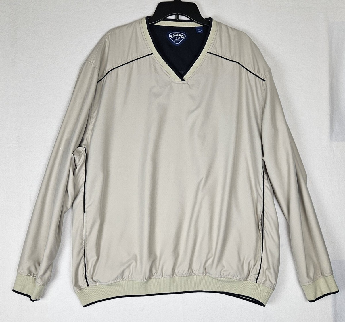 Callaway Golf Sport Jacket Windbreaker Pullover Long Sleeve