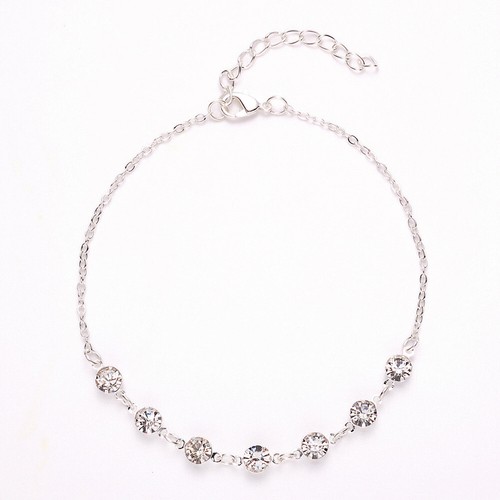 Fashion Ankle Bracelet Foot Chain Starfish Heart Rhinestone Women Anklet Gift о - Picture 7 of 26