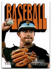 2021 Topps Heritage Minor League 1972 Pack Cover Cards Nick Gonzales GCL Pirates