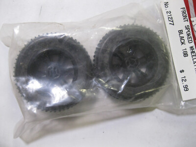 ℳ Team Associated 21277 Spoke Wheel/Tire Fr, Black | eBay