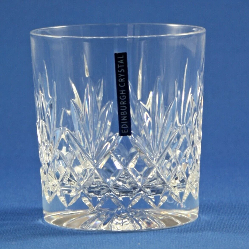 EDINBURGH CRYSTAL - TAY - 6oz (170ml) WHISKY TUMBLER GLASS 7.8cm / 3" UNUSED NEW