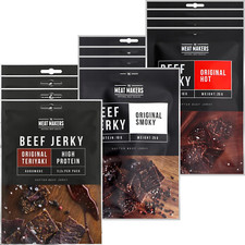 Beef Jerky Snack Mix Smoky | Teriyaki | Hot 12x25g (300g) – Carne Secca, Snack a