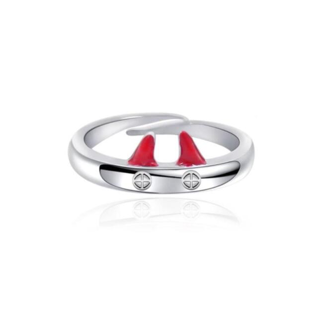 Anime Peripheral Jewelry Red Anime Cosplay Finger Rings Jewelry Gift