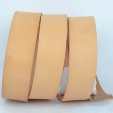 UK Long 120cm Veg Tanned Genuine Leather Blank Belt Strap Natural Cowhide Craft