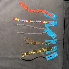 Lot Of 8 Strung Beads by Hildie & Jo Mixed Colors and Style